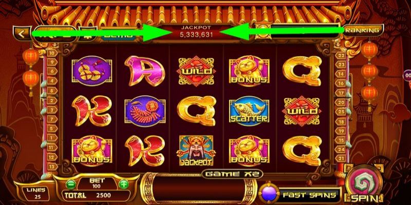 Hệ số thưởng trong game nổ hũ Thần Tài